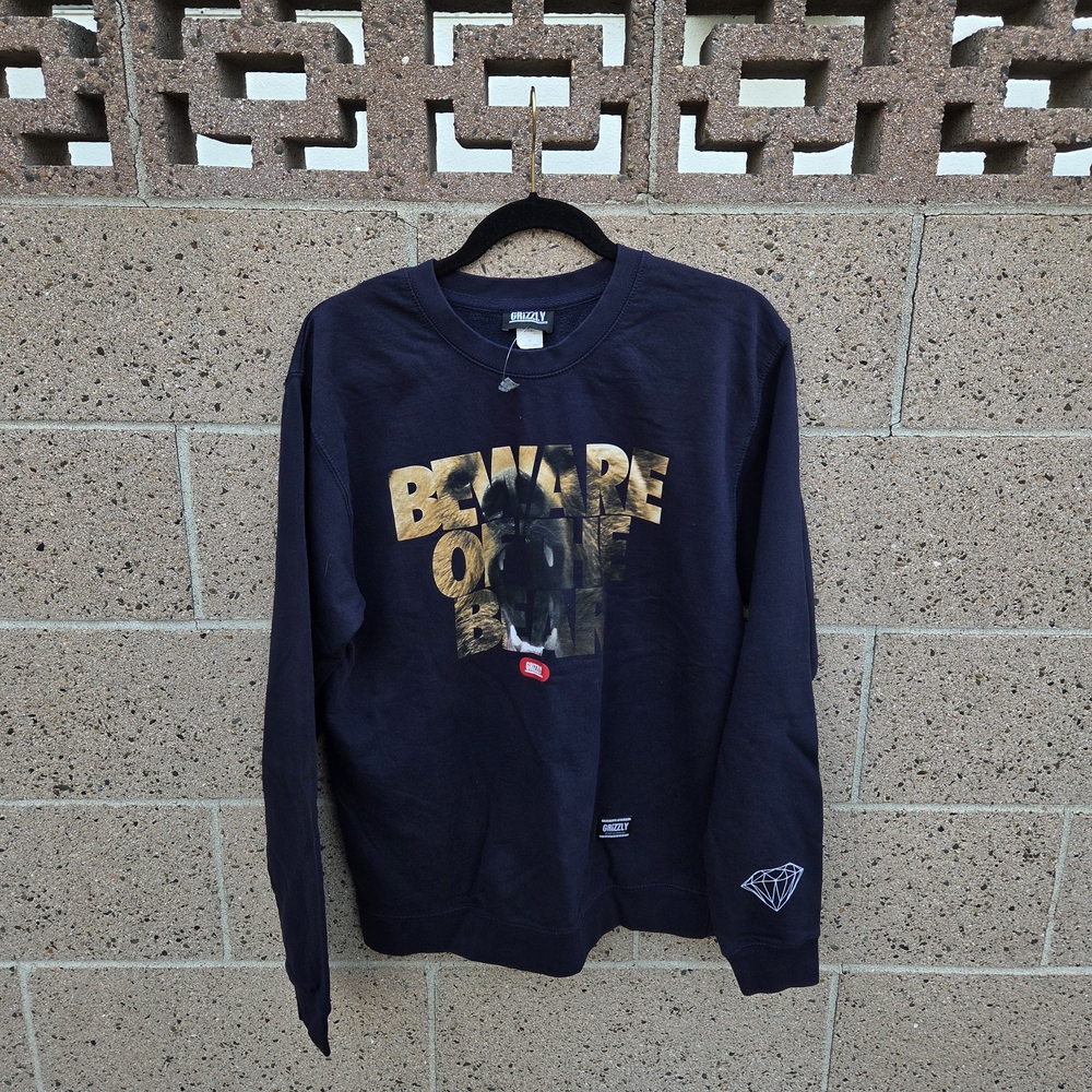 Diamond Supply Co. Black and Gold Crewneck Sweater